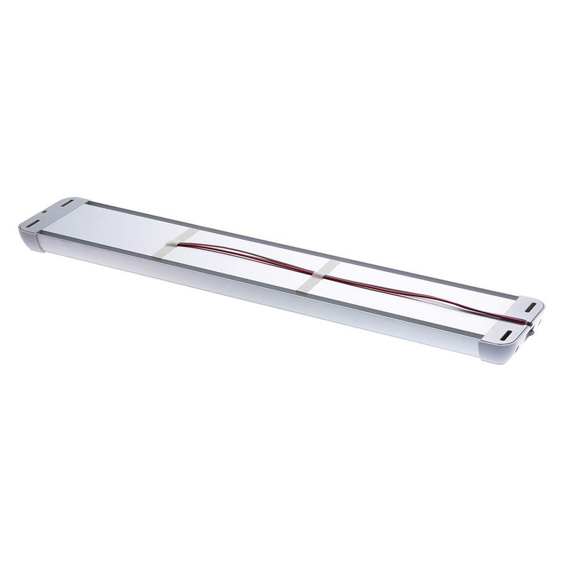 Raycharm RV Enclosed Trailer Interior LED Scene Light, 22.0" x 3.9" Aluminum Housing, 6000K Cool-White Large Spaces Illuminating, High-Output Low Ampere Draw, On/Off Rocker Switch, 12V-24V DC, 1-Pack - Image 5